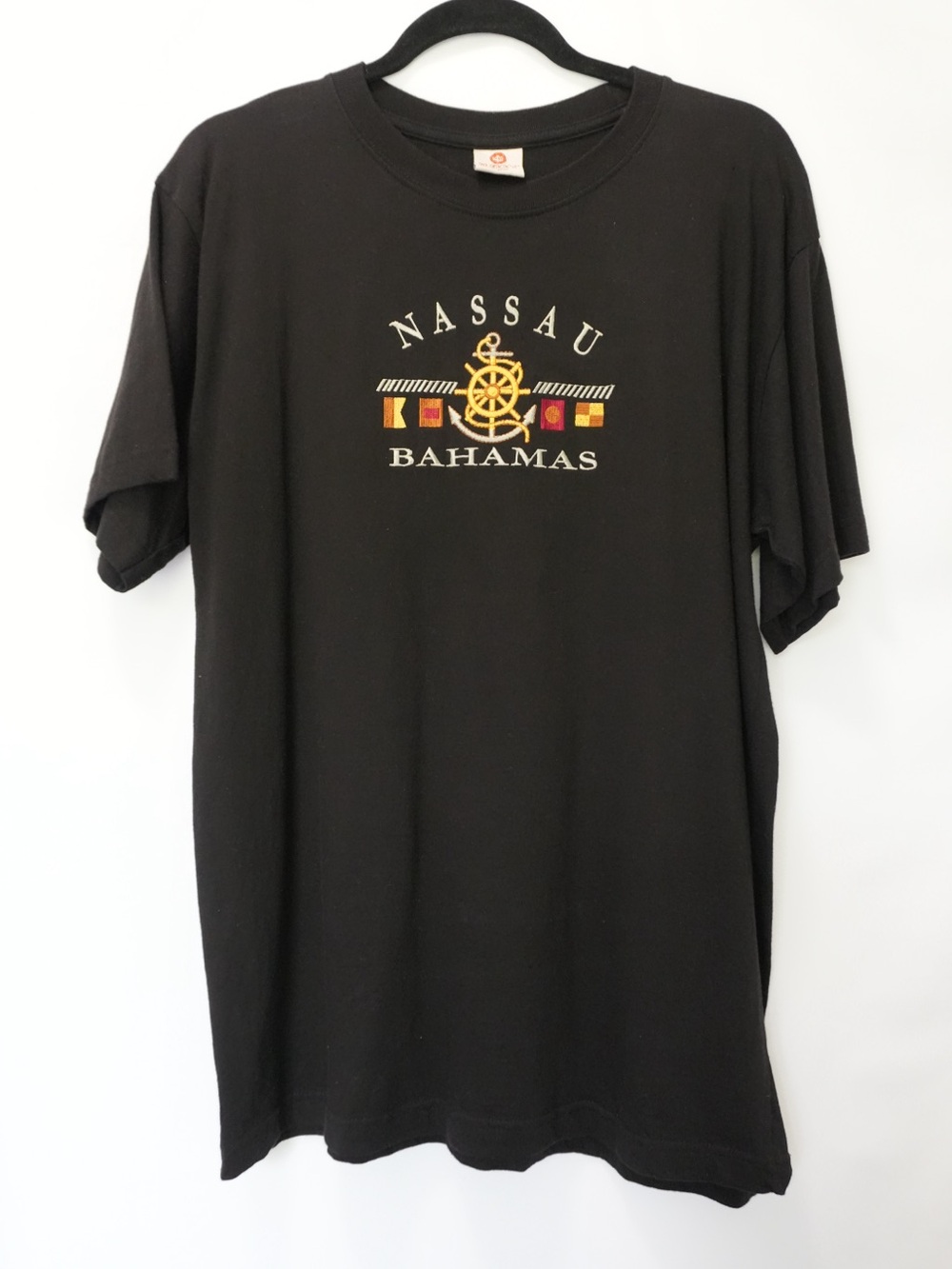 Nassau Bahamas Graphic Tee - Black